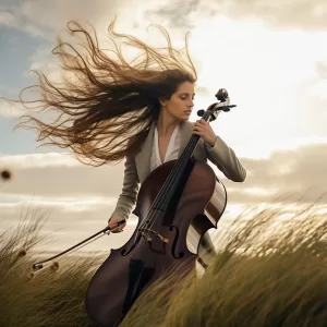 This is a cover image for the Moody Cello 5 collection on Free Trax